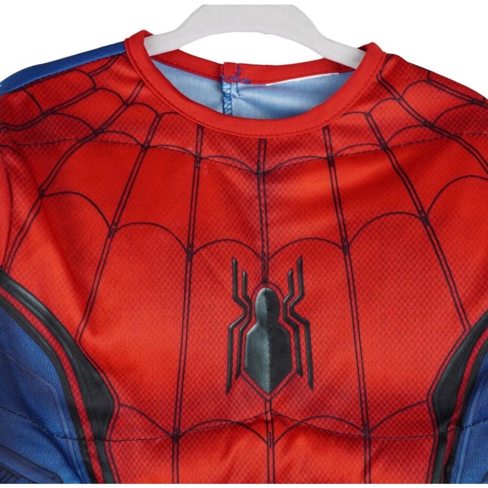 Marvel Spider-Man Costume Audio Wired Mask Child Medium Super Hero Cosplay NWOT - Picture 4 of 9